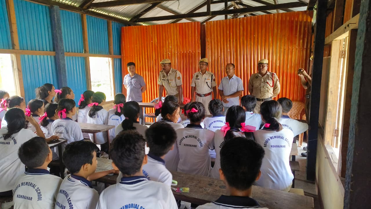 A Visit from Kokrajhar Police